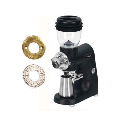 75 mm Burr Grinders Titânio Revestido Grinder Elétrico de Grãos de Café para Cappuccino Latte