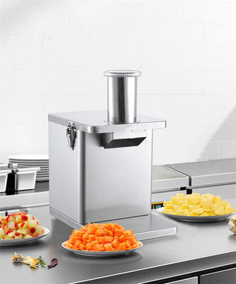 Máquina de cortar vegetais elétricos de aço inoxidável para preparação rápida e fácil de alimentos