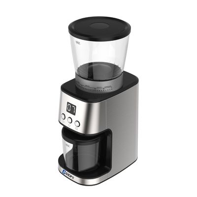Moinho Eléctrico de Grãos de Café com velocidade de moagem de 350-400 rpm e moinhos cónicos