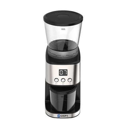 Moinho Eléctrico de Grãos de Café com velocidade de moagem de 350-400 rpm e moinhos cónicos