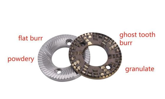 40mm Conical Burr Grinder de Grãos de Café com 180W de Potência e Titânio Alloy Burr Material