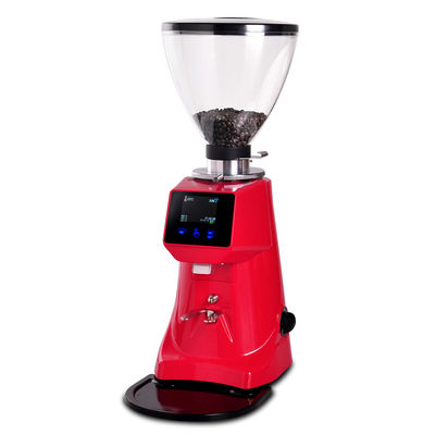 64 mm Flat Burr Electric Commercial Turkish Coffee Grinder Material de liga de alumínio