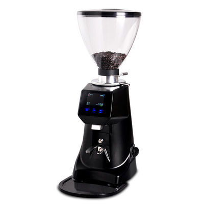 64 mm Flat Burr Electric Commercial Turkish Coffee Grinder Material de liga de alumínio