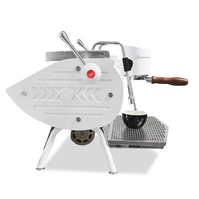 Máquina de Espresso de Caldeira Dupla 6.0L para Cupão de Cappuccino Latte