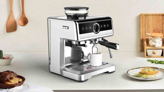 Hotel comercial melhor máquina de café expresso com PC Jar inquebrável alta velocidade