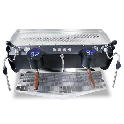 Máquina de café comercial Máquina de café semiautomática de duplo grupo
