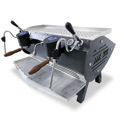 Máquina de café comercial Máquina de café semiautomática de duplo grupo