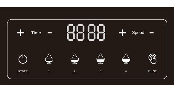 8 Configurações de velocidade Expector de frutas elétrico Misturador de grãos com cobertura à prova de ruído