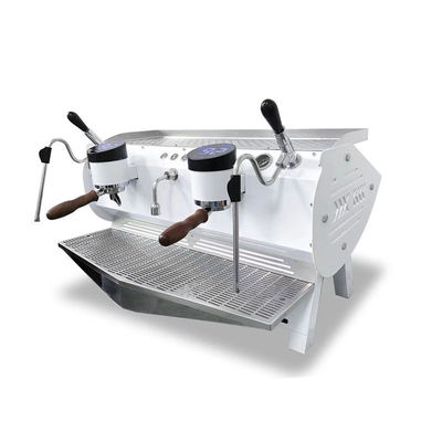 Máquina de café comercial Máquina de café semiautomática de duplo grupo