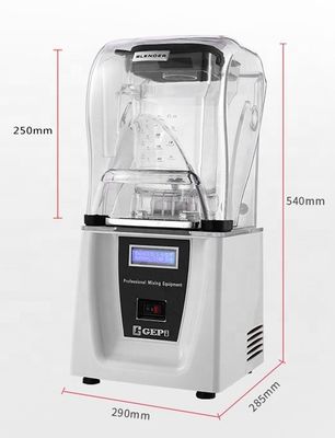 8 Configurações de velocidade Máquina de mistura e moagem de frutas de cozinha multifuntcional à prova de som