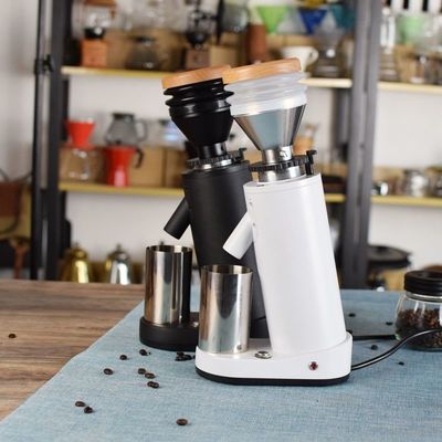 Molde Privado 40mm Conical Burr Grinder Grinder de Grãos de Café Grinder Elétrico Espresso com jato de pressão de ar