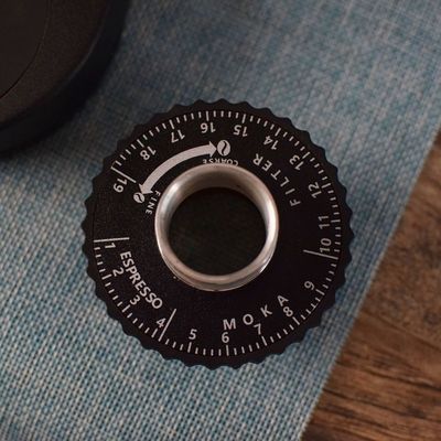 Molde Privado 40mm Conical Burr Grinder Grinder de Grãos de Café Grinder Elétrico Espresso com jato de pressão de ar