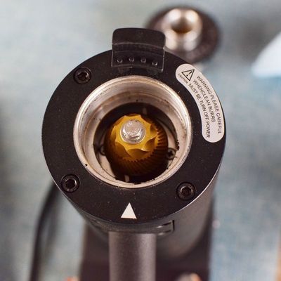 Molde Privado 40mm Conical Burr Grinder Grinder de Grãos de Café Grinder Elétrico Espresso com jato de pressão de ar