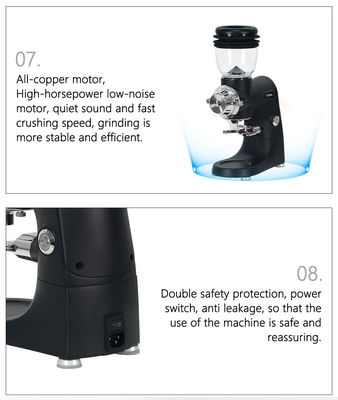 Máquina de café semiautomática de moagem comercial com moagem elétrica de café DF64