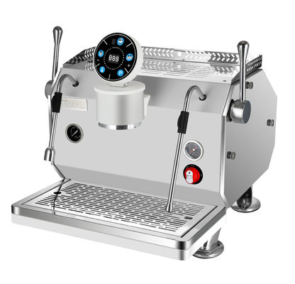 Máquina de café de grupo único com dimensões de 438*560*450mm