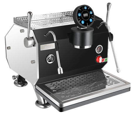 Máquina de café de grupo único com dimensões de 438*560*450mm