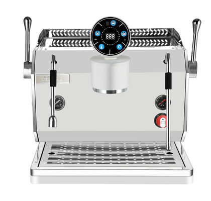 Máquina de café de grupo único com dimensões de 438*560*450mm