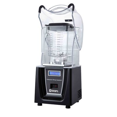 Misturador de smoothie profissional de baixo ruído com cobertura de som e função de esmagamento total