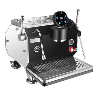Máquina de café de expresso semiautomática e programável com design italiano