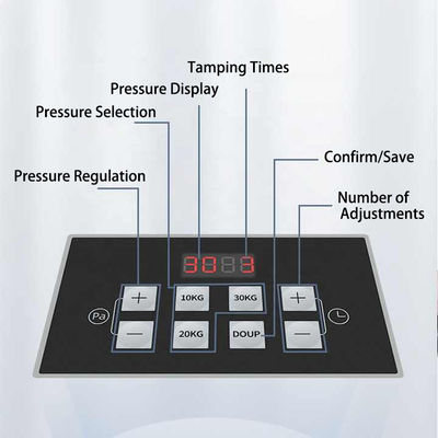 Máquina de moldagem de café Gep Professional 58mm Elétrica Espresso para comercial