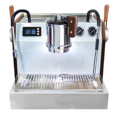 Máquina comercial de café expresso com função semiautomática e 3500W de potência