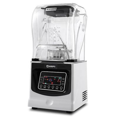 Maximize suas vendas de smoothies com o Gepu 1800W Commercial Blender e a capa à prova de som