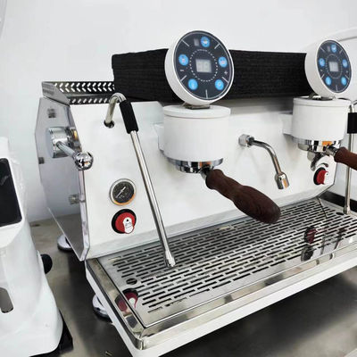 220V Gep Profissional Semi-Automático Duplo Grupo Espresso Máquina de Café para Café