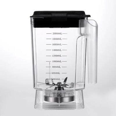 Função de trituração total Mixer de smoothie de 1800W com tampa insonorizada para potência forte