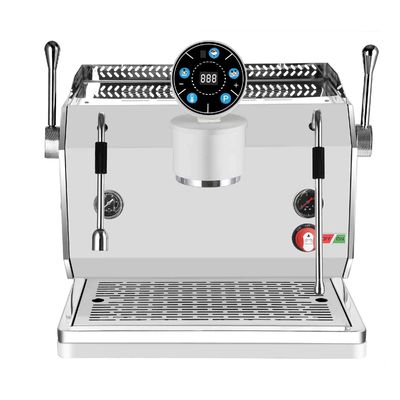 6.0L Máquinas de café expresso de duas caldeiras Máquina de café cappuccino semiautomática