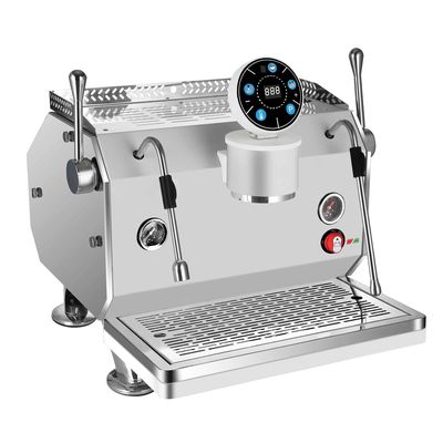 6.0L Máquinas de café expresso de duas caldeiras Máquina de café cappuccino semiautomática