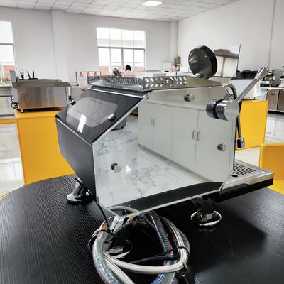 6.0L Máquinas de café expresso de duas caldeiras Máquina de café cappuccino semiautomática