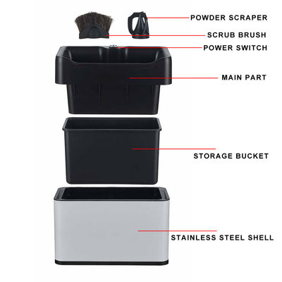 Máquina elétrica para limpeza automática de portafiltros de café de 58 mm