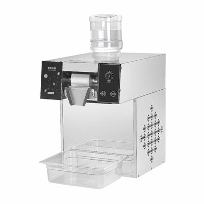 Máquina de sorvete de flocos de neve comercial com controle totalmente automático de aço inoxidável de 1300W