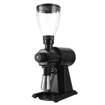 Máquina de moagem de café eléctrica de alta velocidade Máquina de moagem de café preta com brocas planas Moagem
