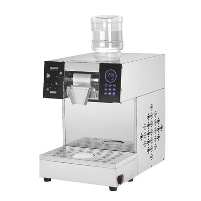 Máquina de gelo de flocos de neve de produção rápida com compressor de baixo ruído 1300W Elétrico automático