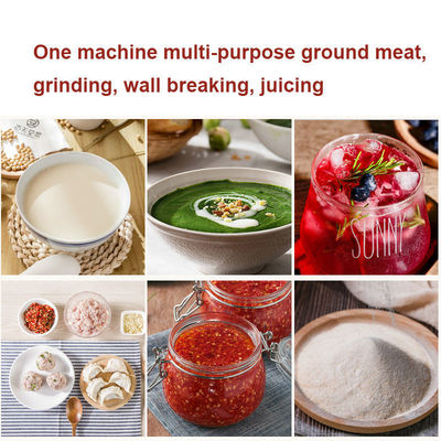 1800W Gepu Blender 9840 Motor de cobre puro 23000±1000 rpm Máquina de smoothie comercial