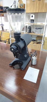 Máquina elétrica de moer grãos de café com ciclo de limpeza e caixa de alumínio resistente à ferrugem