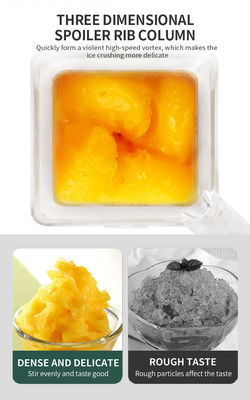 304 de aço inoxidável 6 lâminas Mixer multifuncional para frutas congeladas e chá de bolhas