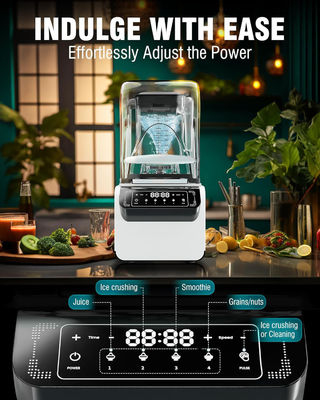 Equipamento Profissional de Café Misturador de Smoothie Com Cobertura Isolada Do Som