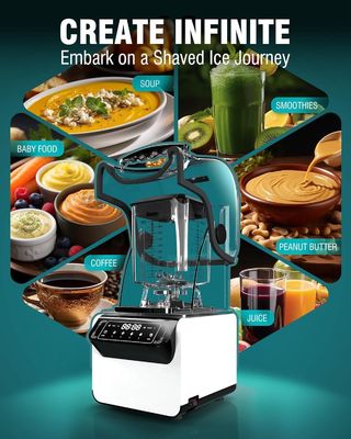 Equipamento Profissional de Café Misturador de Smoothie Com Cobertura Isolada Do Som