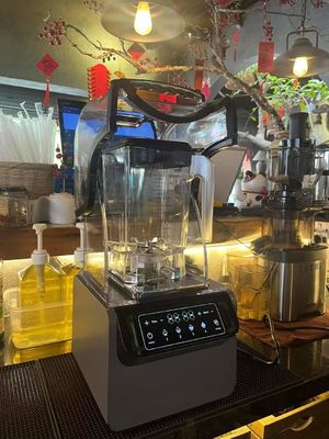 1800W Plastic Housing Ice Drinks Smoothie Blender Para Restaurante 65db