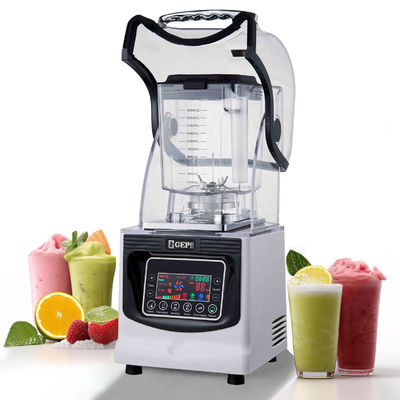 8 Configurações de velocidade Fornecer Máquina de triturador de gelo profissional Misturador de smoothie comercial