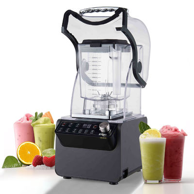 2.5hp Commercial Ice Crush Blender Multifuncional e com 8mm espessura Soundproof Cover