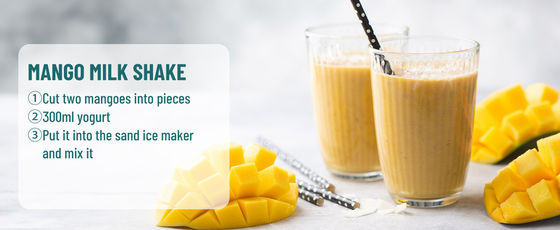 Blender de smoothie elétrico Blender de suco fresco Gep Máquina de trituração de gelo multifuncional